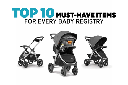 10 Must Have items for Every Baby Registry